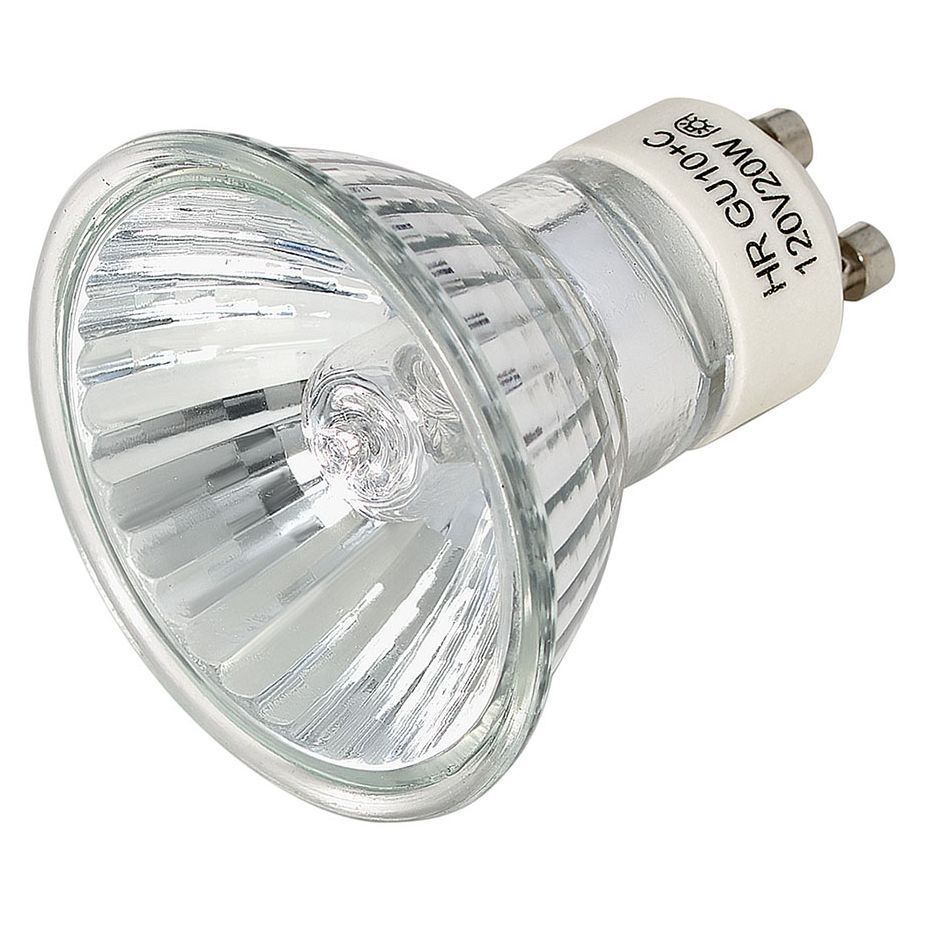 Hinkley 0020W-GU10 - 20 Watt Halogen Light Bulb, GU10 Bulb Base