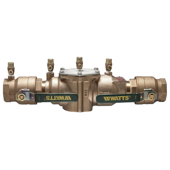Watts 0062427 - 2 In Bronze Double Check Valve Assembly Backflow Preventer