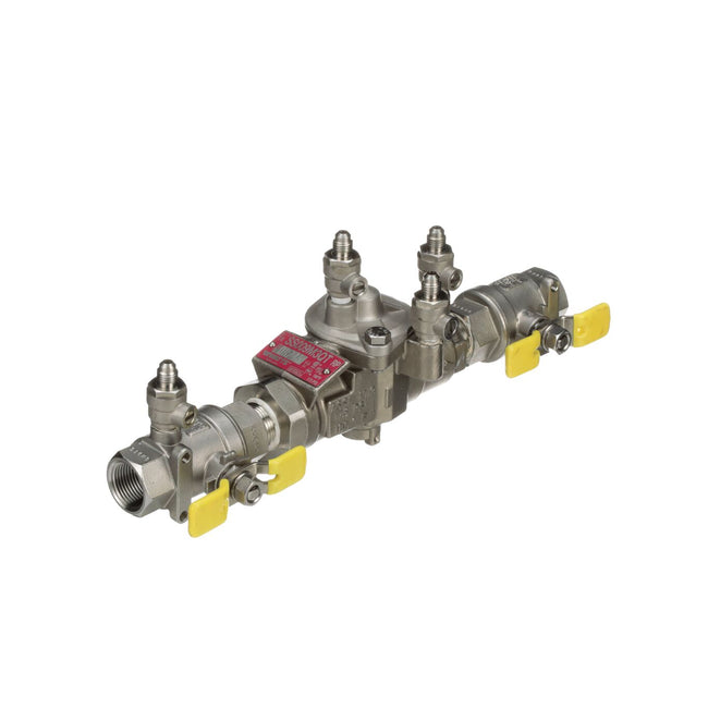 Watts 0062968 - 3/4 In Stainless Steel Reduced Pressure Zone Backflow Preventer Assembly, Quarter Tu