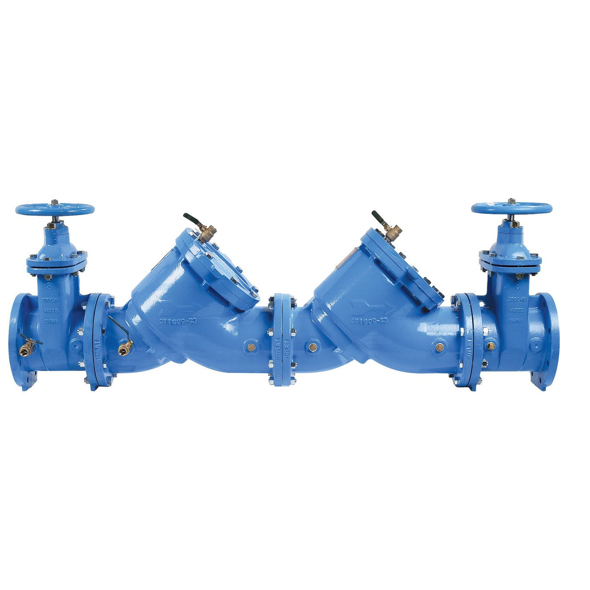 Watts 0122752 - 4 In Cast Iron Double Check Valve Backflow Preventer A ...