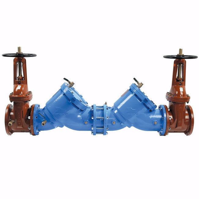 Watts 0122762 - 10 In Cast Iron Reduced Pressure Zone Backflow Preventer Assembly, OSY Shutoff