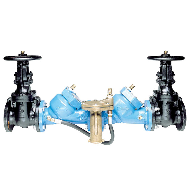 Watts 0122773 - 2 1/2 In Cast Iron Reduced Pressure Zone Backflow Preventer Assembly, NRS Shutoff