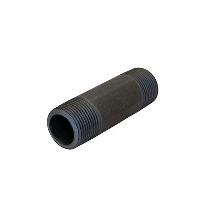 0330516006 - Extra Heavy Black Steel Welded Pipe Nipple - Domestic - Schedule 80 - 1/2" x 6"
