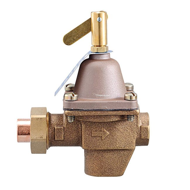 Watts 0386500 - 1/2 In High Capacity Water Feed Regulator With Union Threaded Inlet Connection