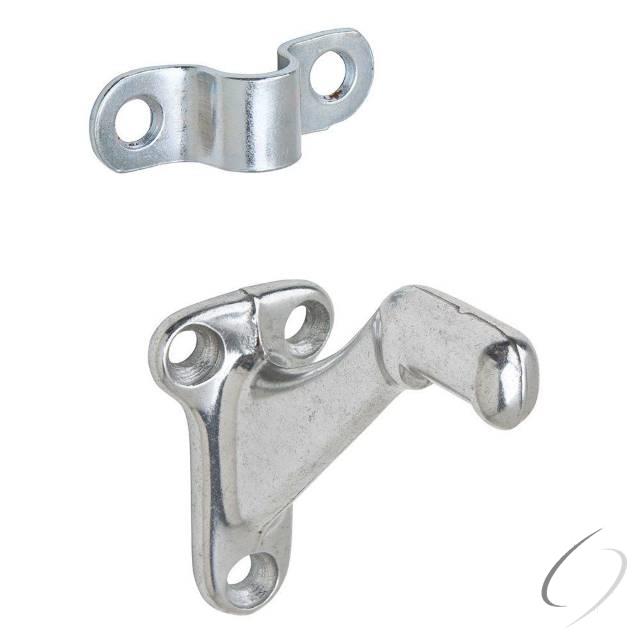 Aluminum Handrail Bracket Satin Nickel Finish