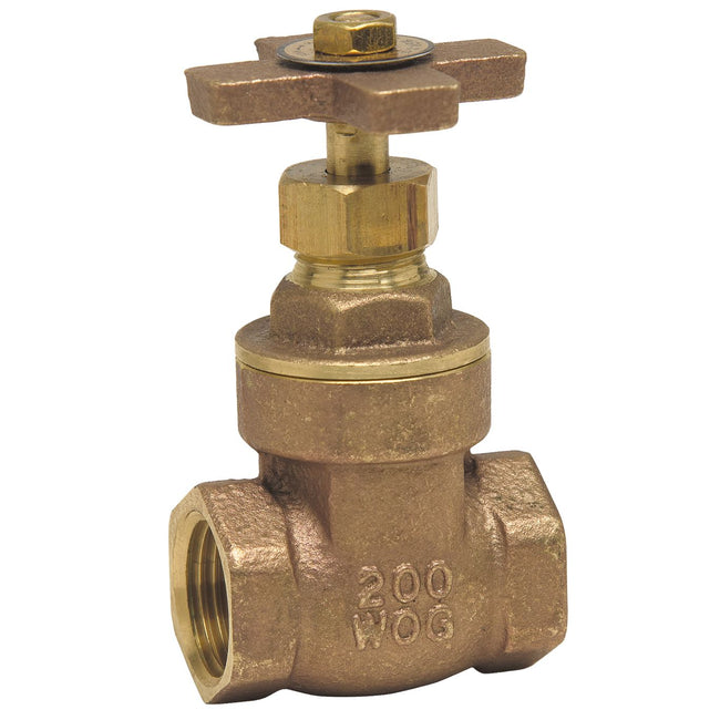 Watts 0770217 - 2 1/2 In Brass Cross-Handle Gate Valve