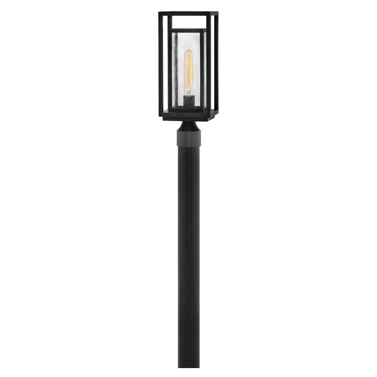 Hinkley 1001-LV - Republic 17" Tall Post or Pier Mount Lantern, Low Voltage