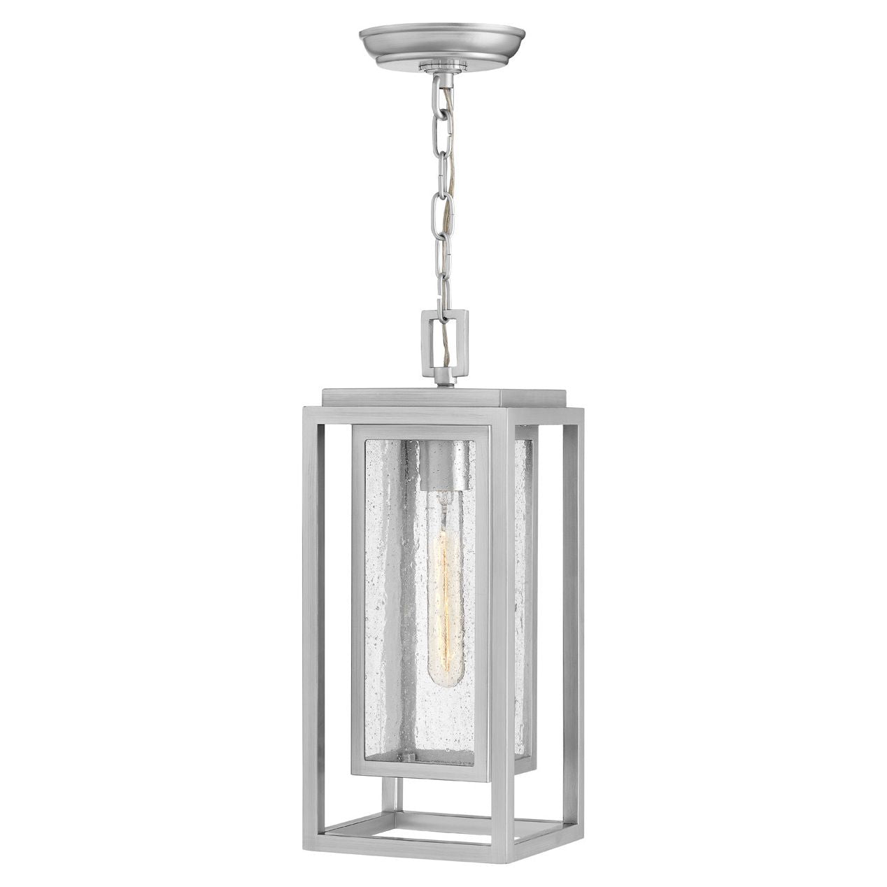Hinkley 1002 - Republic 17" Tall 1 Light Indoor / Outdoor Hanging Lantern