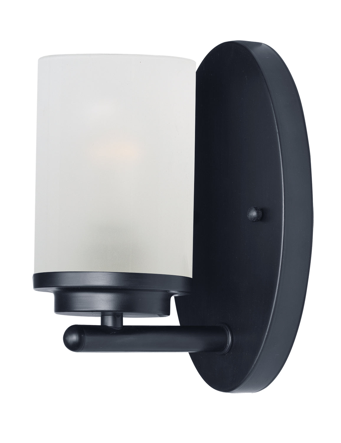 10211FTBK - 1 Light Corona 4.5" Vanity Light - Black