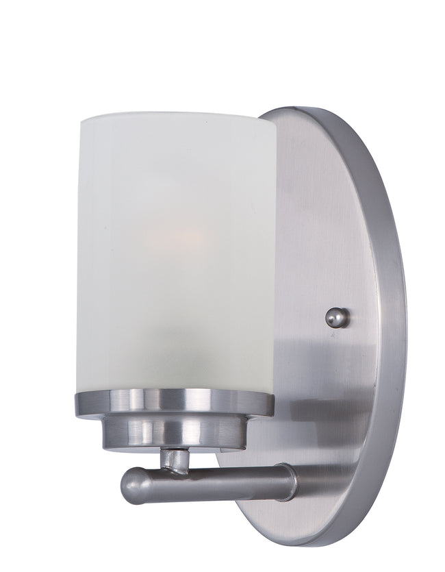 10211FTSN - 1 Light Corona 4.5" Vanity Light - Satin Nickel