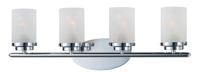 10214FTPC - 4 Light Corona 26" Vanity Light - Polished Chrome