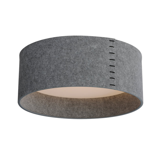 10222GY - Prime 20" Flush Mount Ceiling Light - Gray