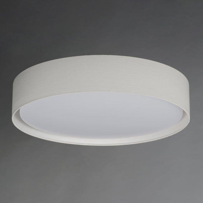 10227OM - Prime 25" Flush Mount Ceiling Light - Oatmeal