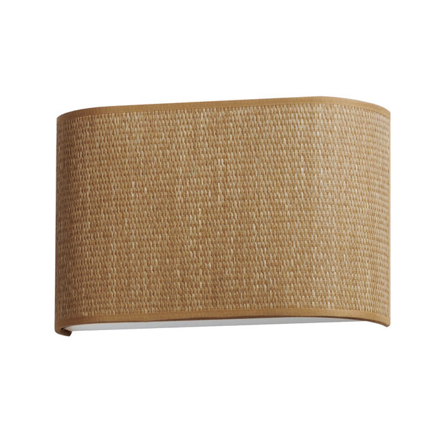 10229GC - 1 Light Prime 13" Wall Sconce - Grass Cloth