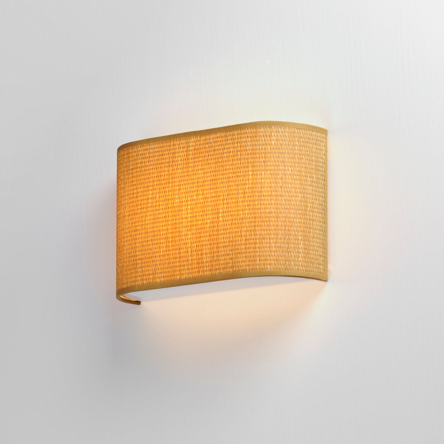 10229GC - 1 Light Prime 13" Wall Sconce - Grass Cloth