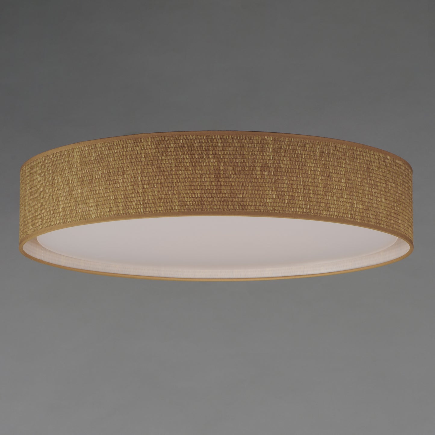 10237GC - Prime 25" Flush Mount Ceiling Light - Grass Cloth