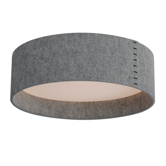 10237GY - Prime 25" Flush Mount Ceiling Light - Gray