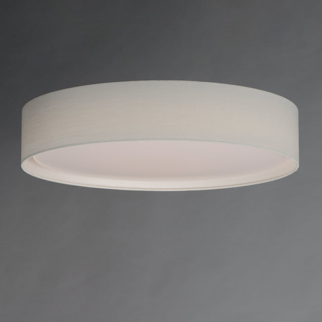 10237OM - Prime 25" Flush Mount Ceiling Light - Oatmeal