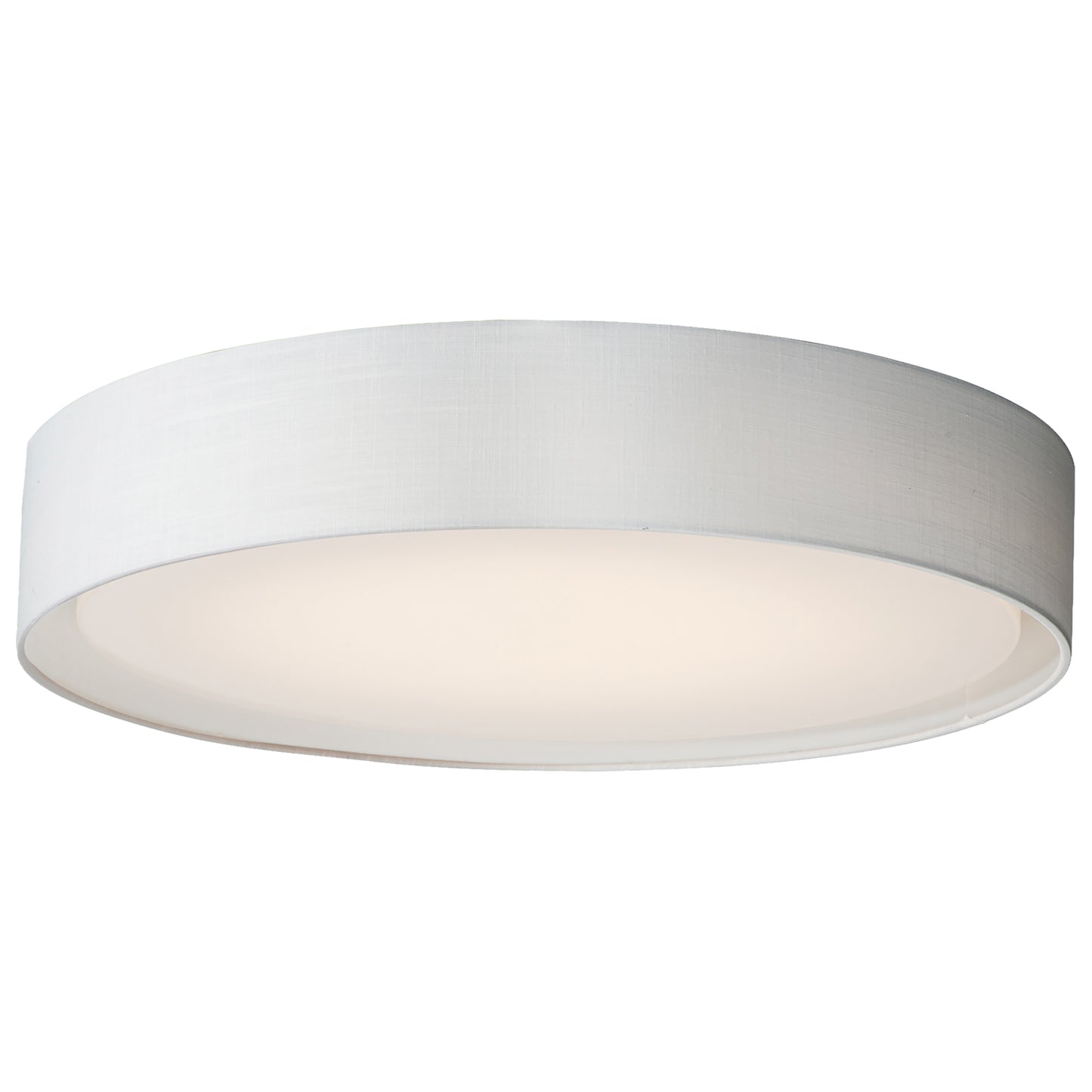 10237WL - Prime 25" Flush Mount Ceiling Light - White Linen