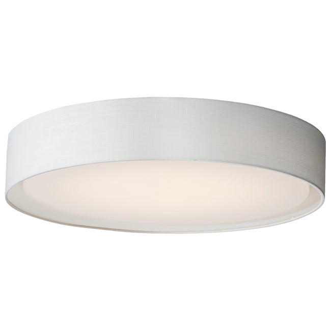 10237WL - Prime 25" Flush Mount Ceiling Light - White Linen