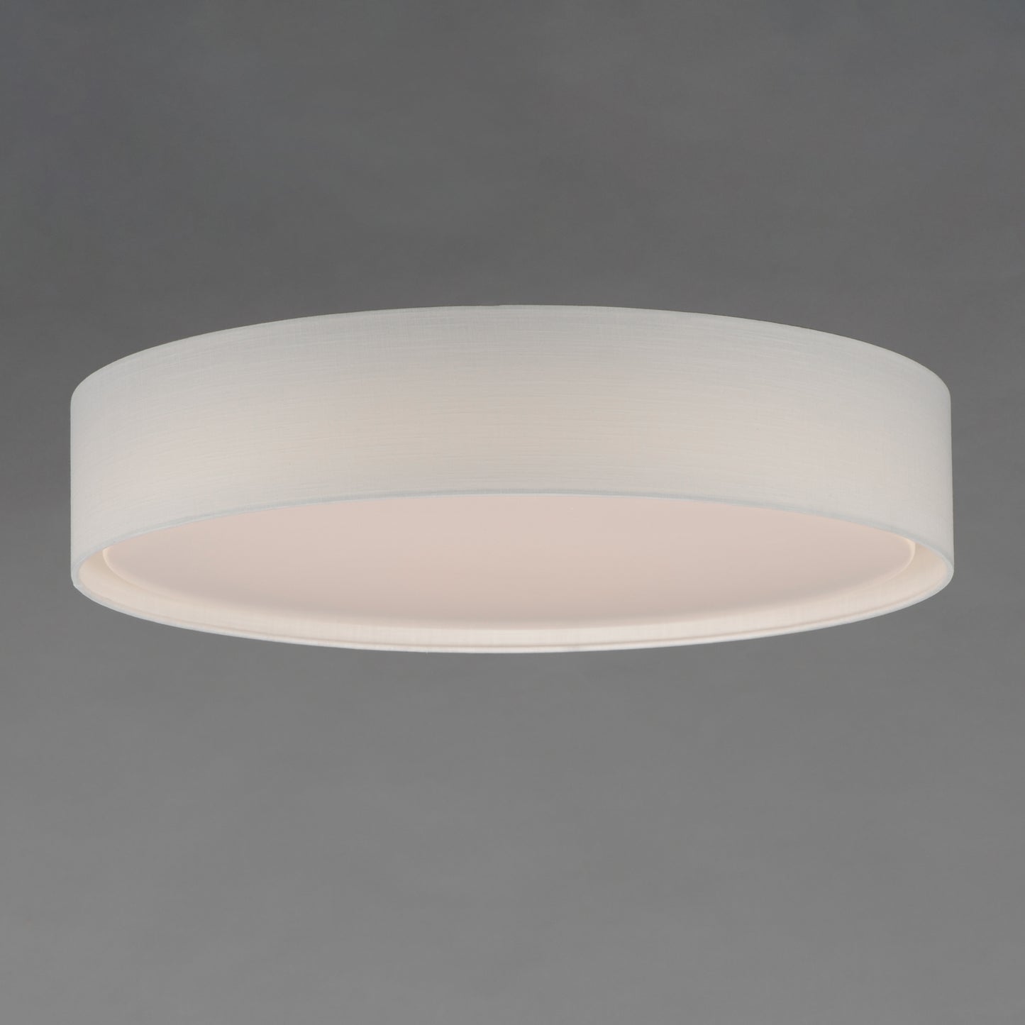 10237WL - Prime 25" Flush Mount Ceiling Light - White Linen