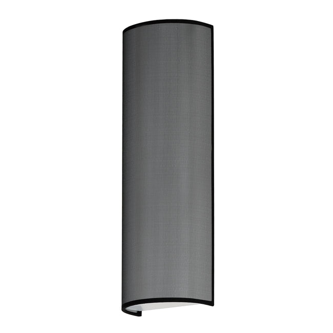 10238BO - 1 Light Prime 6" Wall Sconce - Black Organza