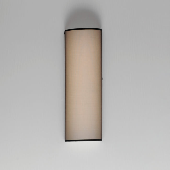 10238BO - 1 Light Prime 6" Wall Sconce - Black Organza