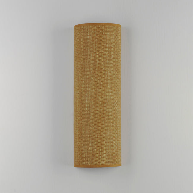 10238GC - 1 Light Prime 6" Wall Sconce - Grass Cloth