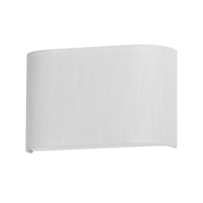10239WL - 1 Light Prime 13" Wall Sconce - White Linen