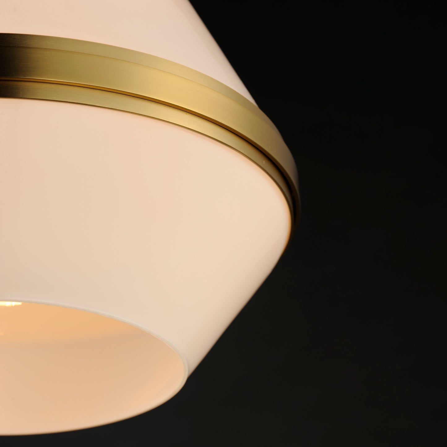 10376WTSBR - 1 Light Giza 16" Pendant - Satin Brass