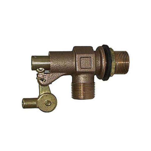 111-244 - 3/4" T-32 FNPT Inlet, MNPT Outlet, Bronze Float Valve
