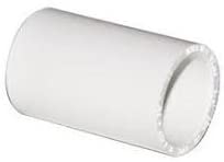 429-007 - 3/4" PVC Pipe Fitting, Coupling, Schedule 40, White,  Socket