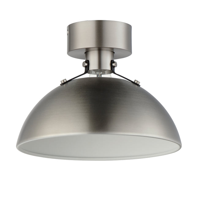 12040SN - Dawn 12" Flush Mount Ceiling Light - Satin Nickel