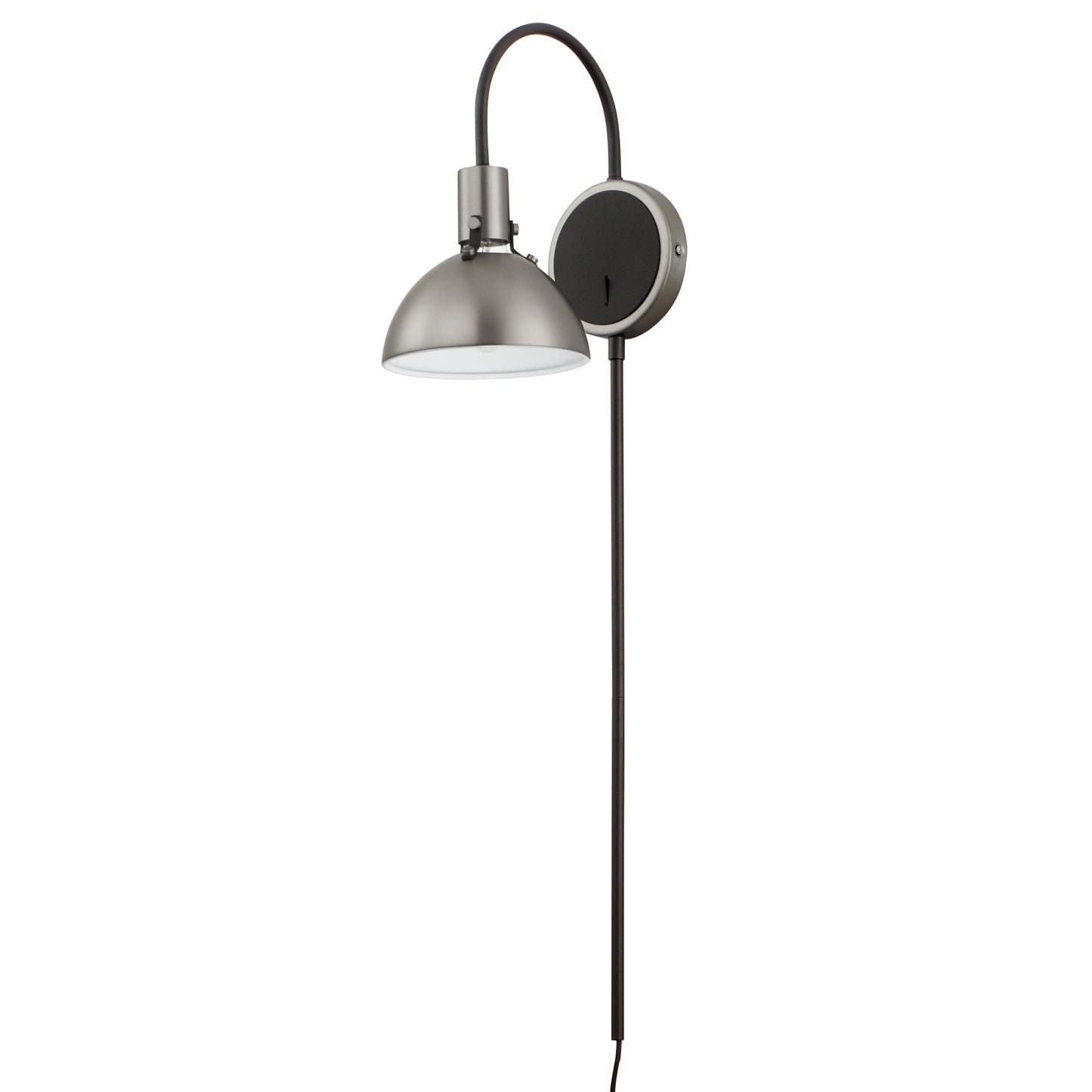 12041SN - 1 Light Dawn 7" Wall Sconce - Satin Nickel