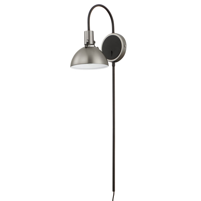 12041SN - 1 Light Dawn 7" Wall Sconce - Satin Nickel