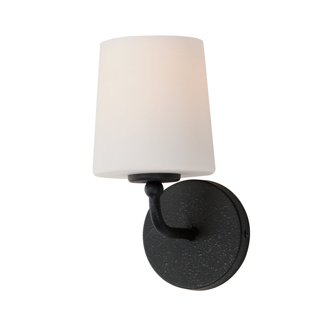 12091SWAR - 1 Light Bristol 5" Wall Sconce - Anthracite