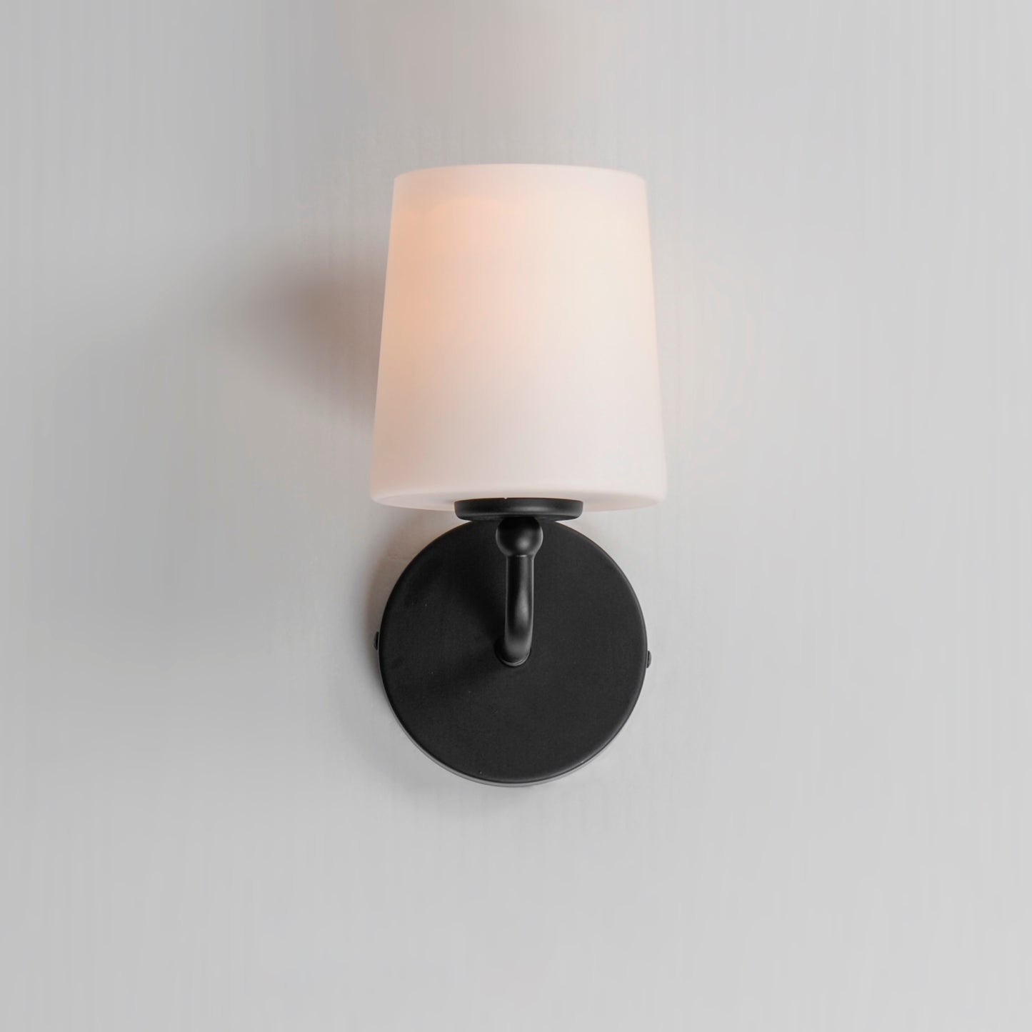 12091SWBK - 1 Light Bristol 5" Wall Sconce - Black