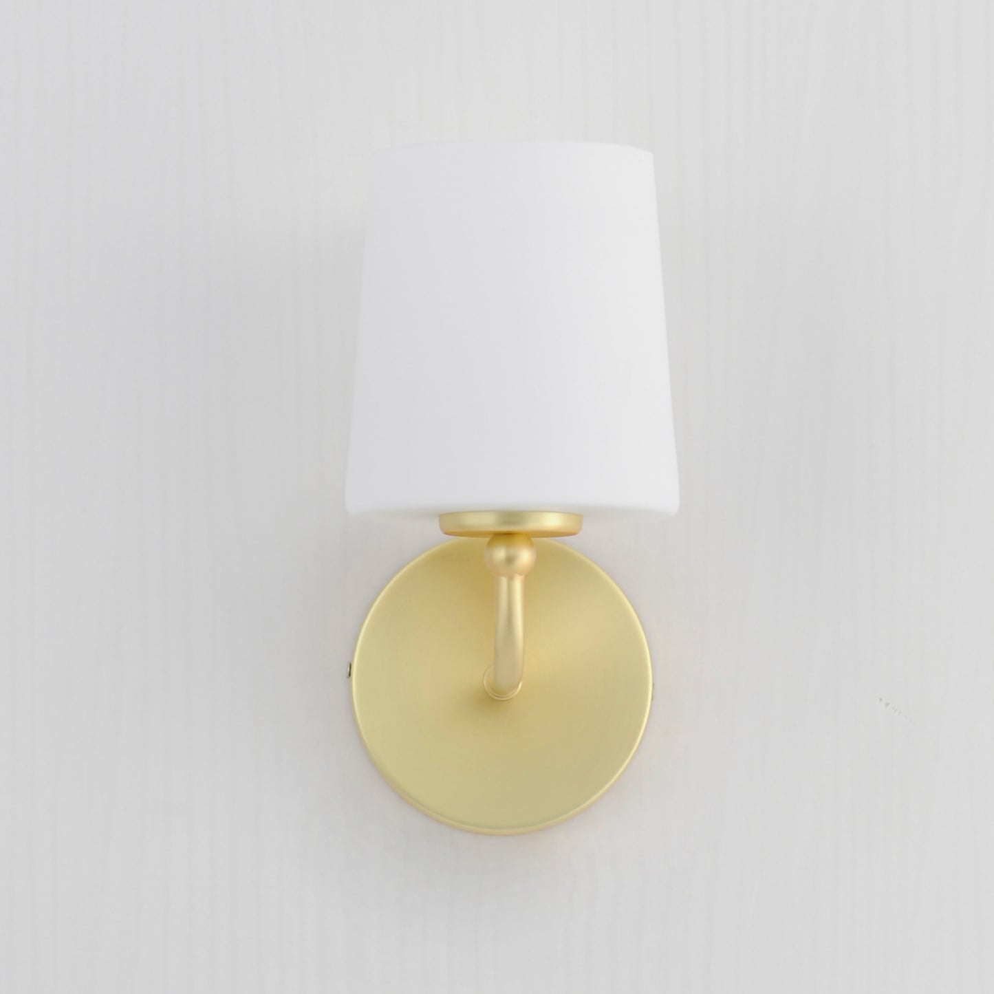 12091SWSBR - 1 Light Bristol 5" Wall Sconce - Satin Brass