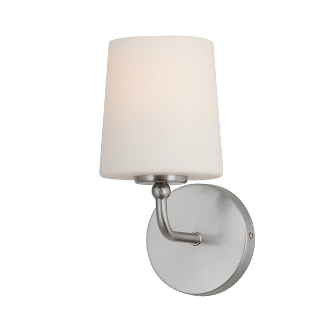12091SWSN - 1 Light Bristol 5" Wall Sconce - Satin Nickel