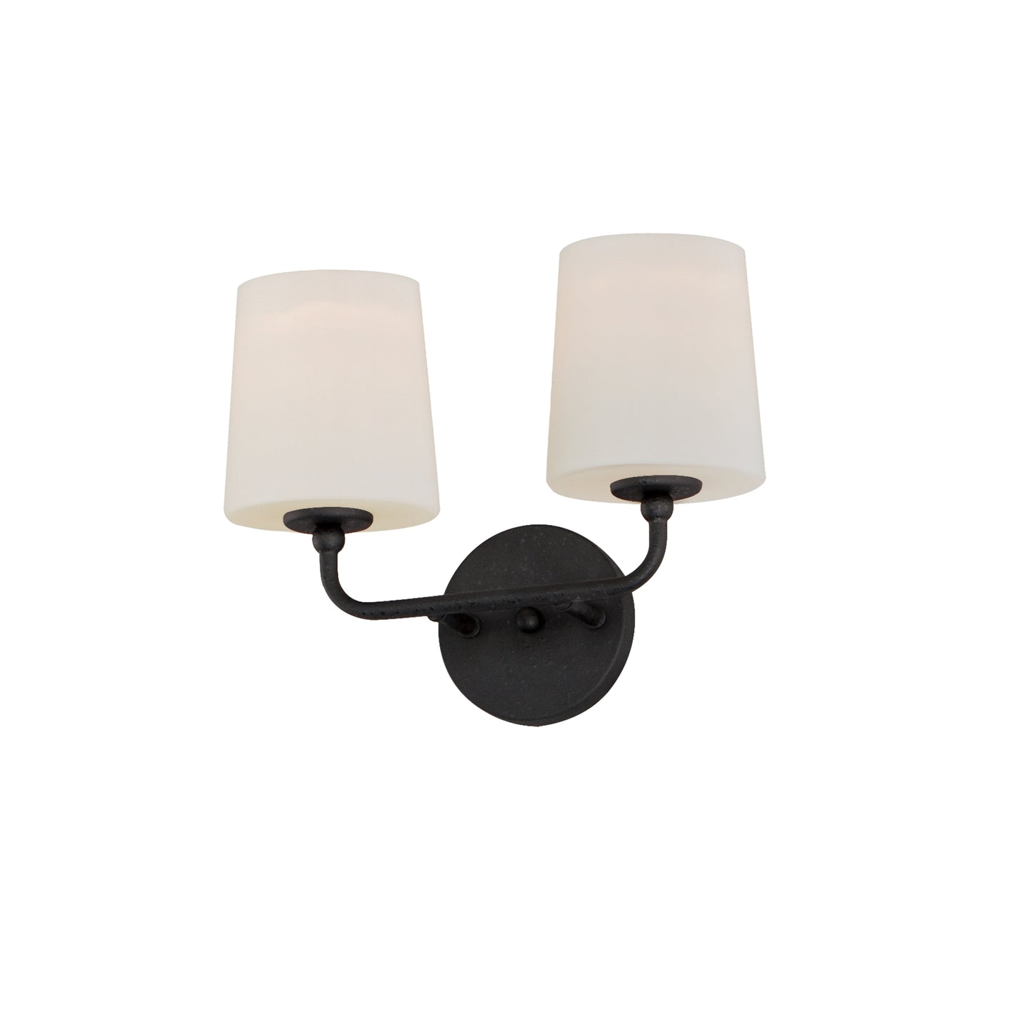 12092SWAR - 2 Light Bristol 13" Wall Sconce - Anthracite