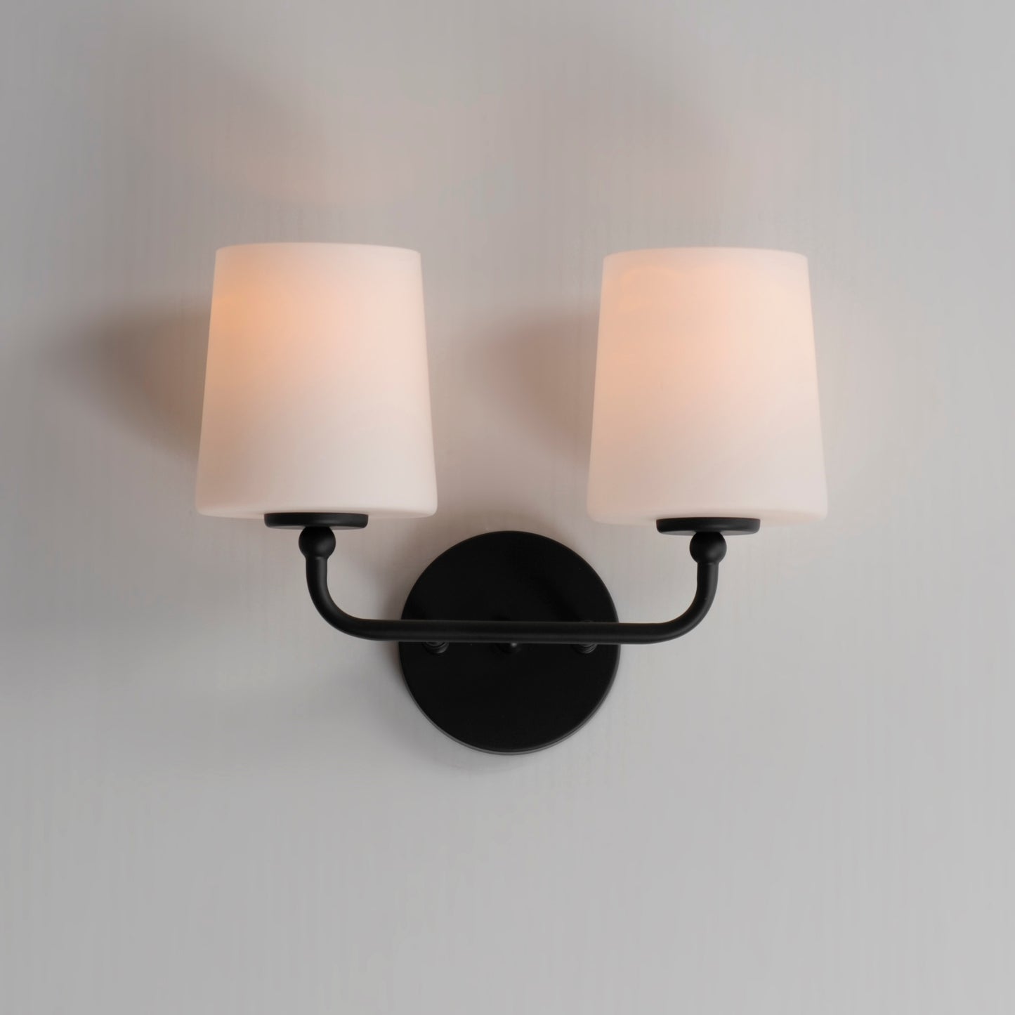 12092SWBK - 2 Light Bristol 13" Wall Sconce - Black