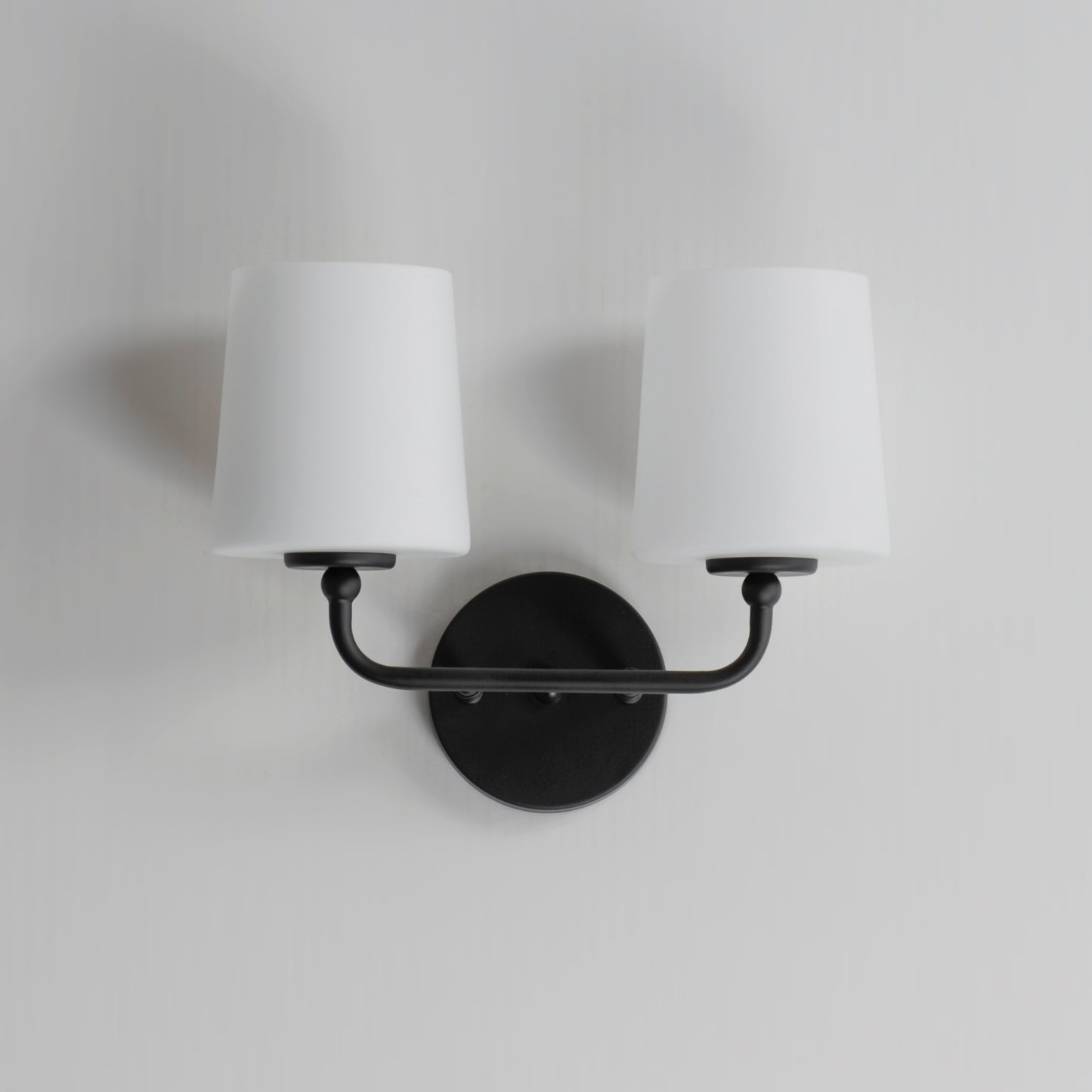 12092SWBK - 2 Light Bristol 13" Wall Sconce - Black