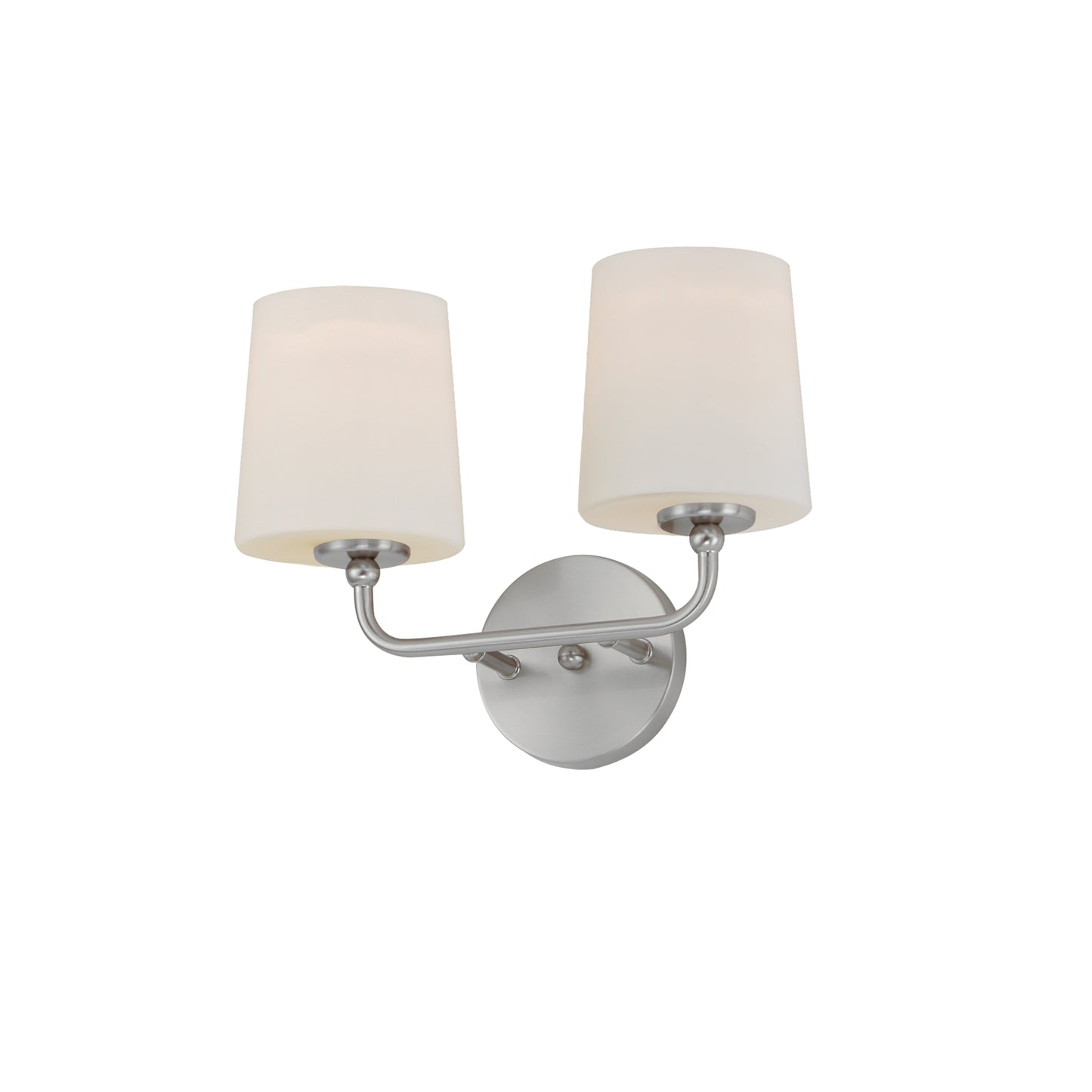 12092SWSN - 2 Light Bristol 13" Wall Sconce - Satin Nickel