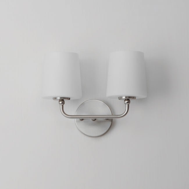 12092SWSN - 2 Light Bristol 13" Wall Sconce - Satin Nickel