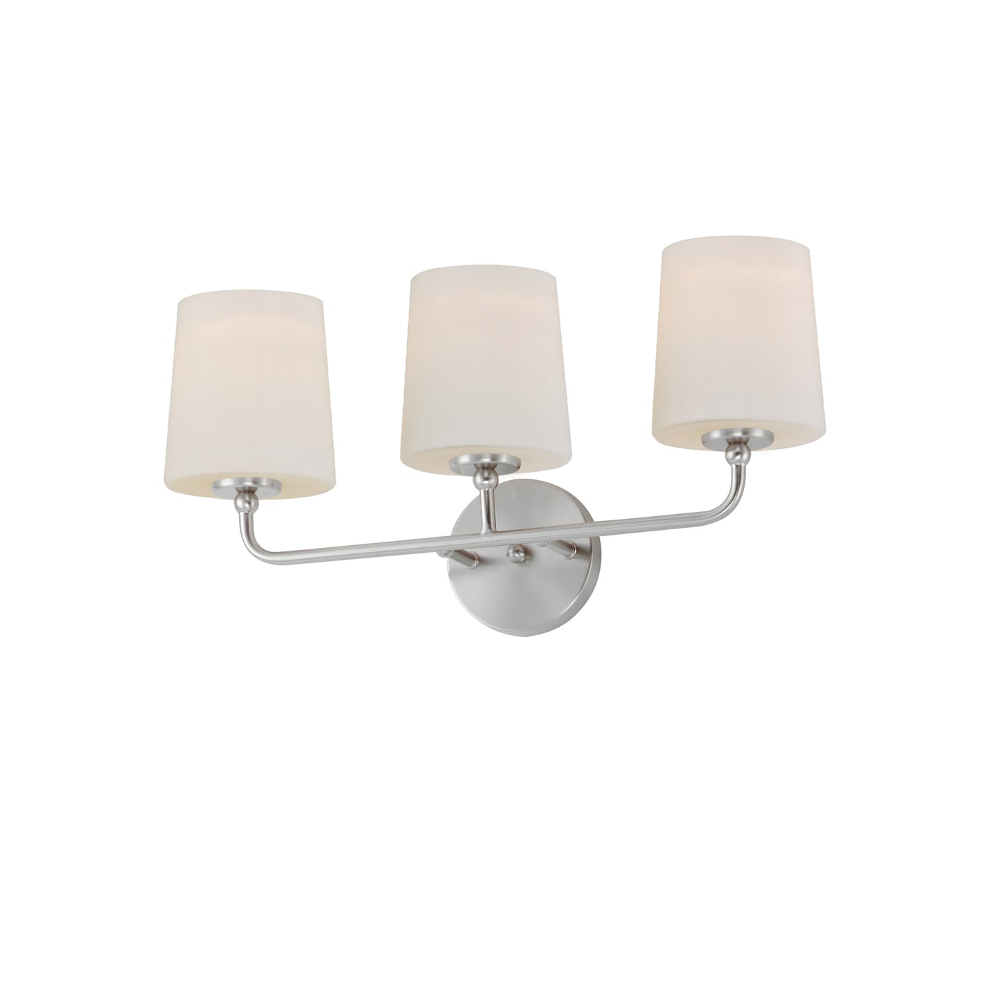 12093SWSN - 3 Light Bristol 21" Vanity Light - Satin Nickel