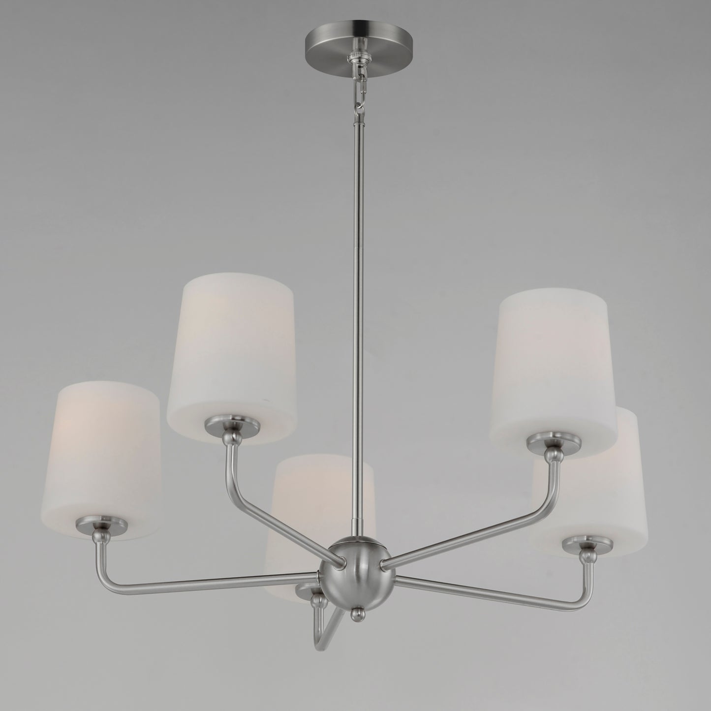 12095SWSN - 5 Light Bristol 27" Chandelier - Satin Nickel