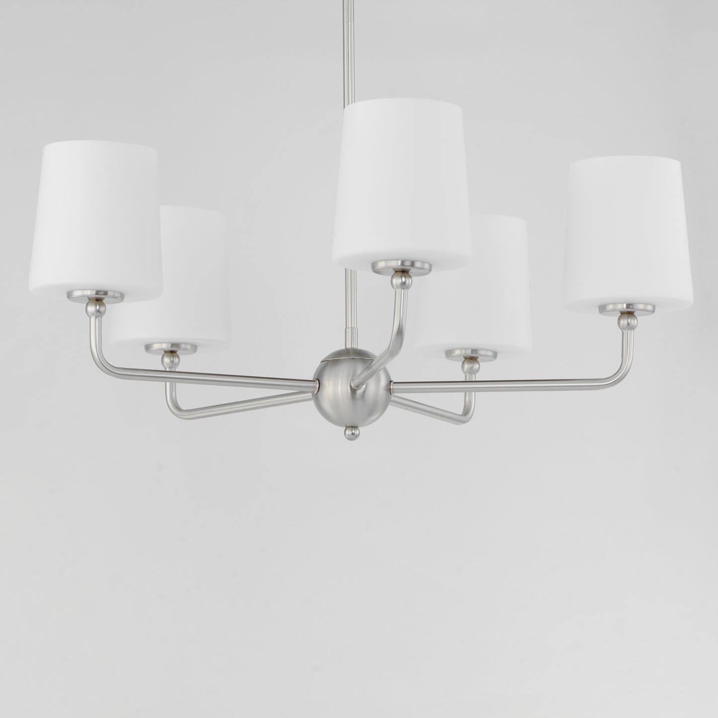 12095SWSN - 5 Light Bristol 27" Chandelier - Satin Nickel