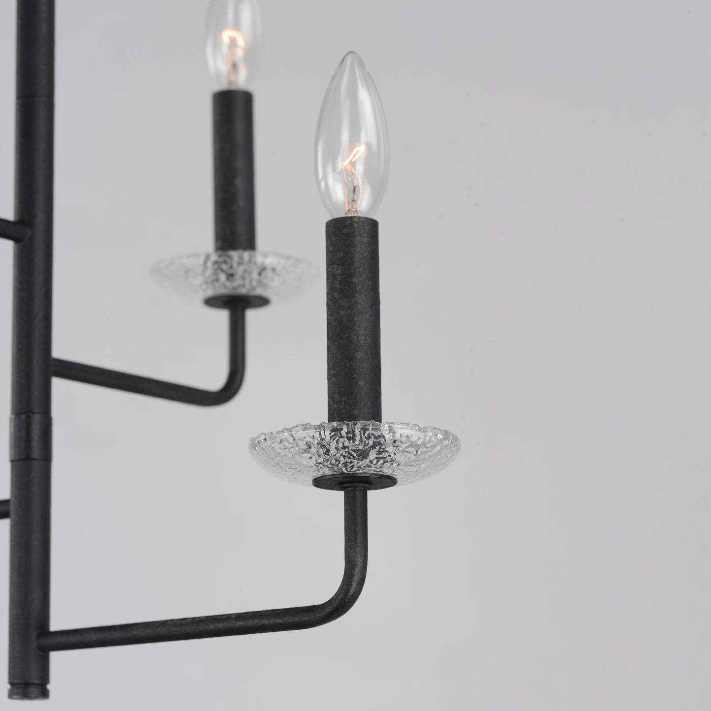 12324TCAR - 4 Light Madeira 15" Chandelier - Anthracite
