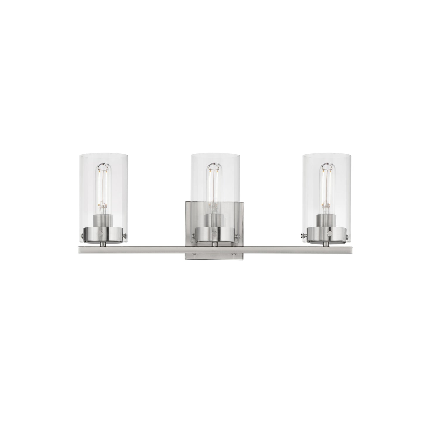 12403CLSN - 3 Light Pinn 21" Vanity Light - Satin Nickel