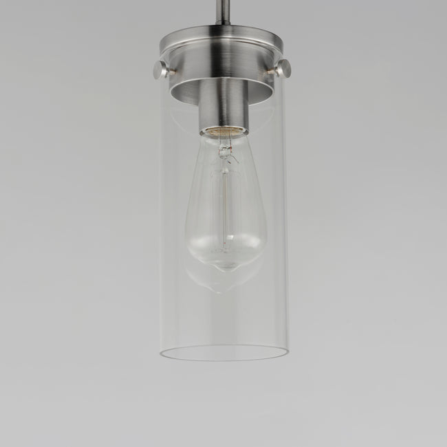 12406CLSN - 1 Light Pinn 5" Pendant - Satin Nickel